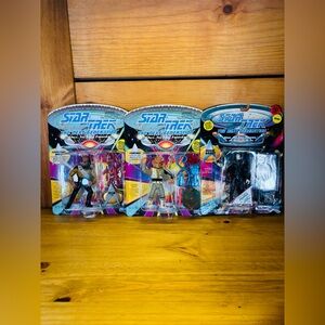 Star Trek The Next Generation Lieutenant Worf & Ferengi Unpunched With Hugh Borg